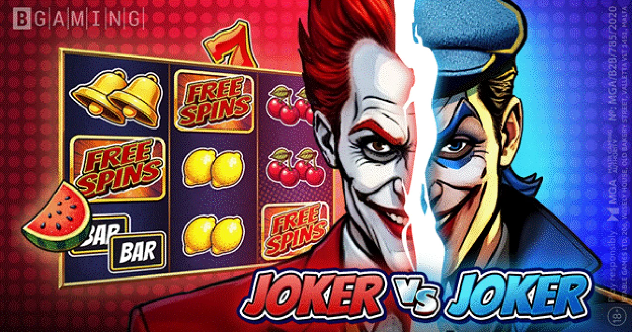 Joker vs Joker slot screen